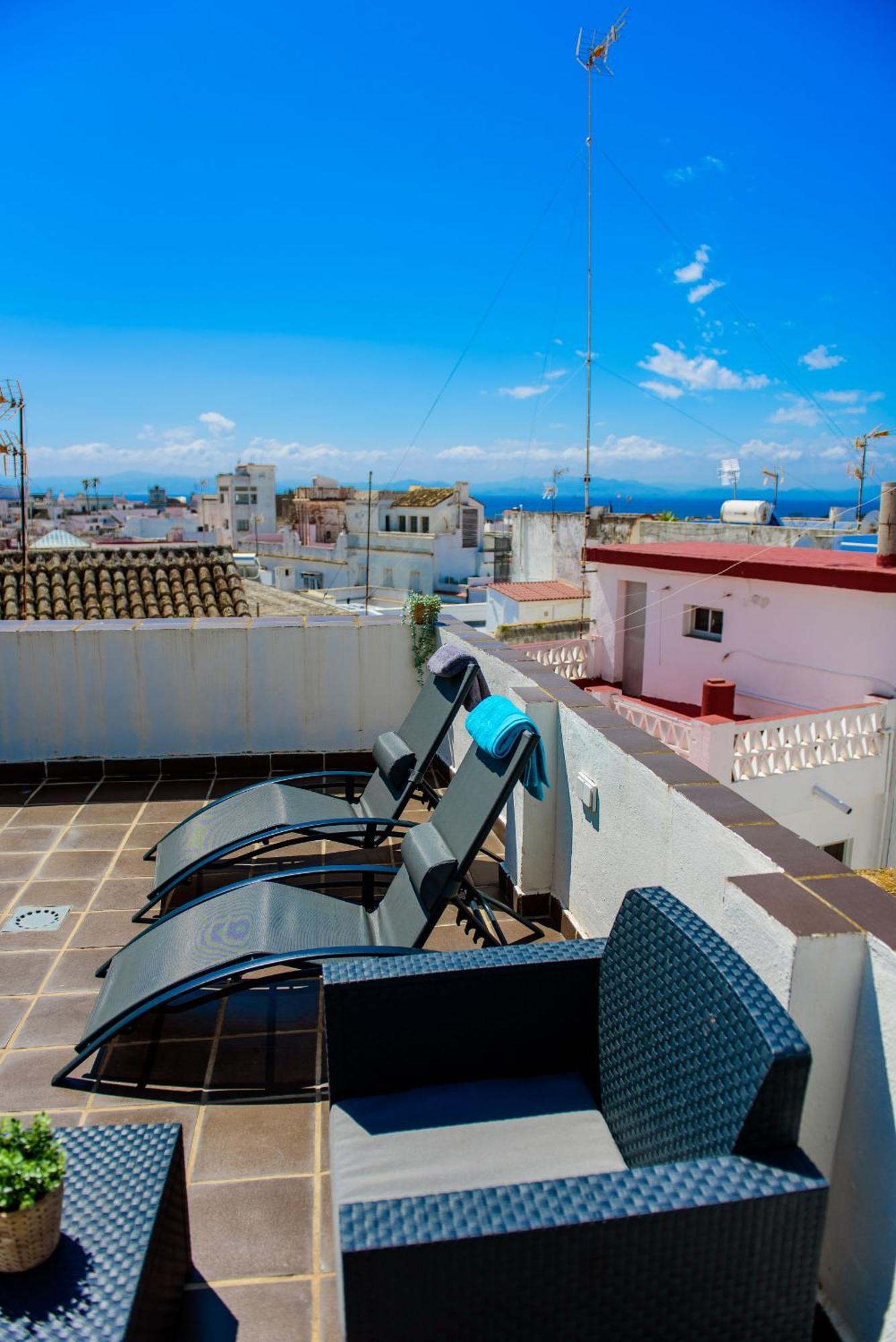Livingtarifa Apartamento Bianco Esterno foto