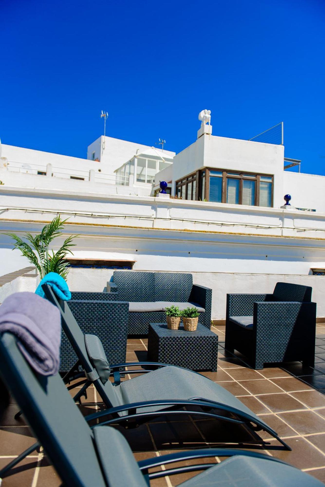 Livingtarifa Apartamento Bianco Esterno foto